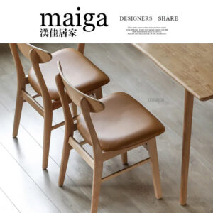 北歐薯片椅(背木頭)｜可改色