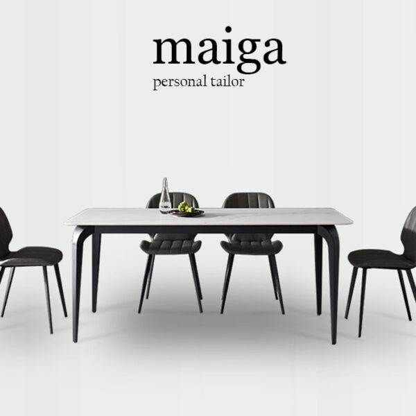 比爾 岩板餐桌｜可客製化